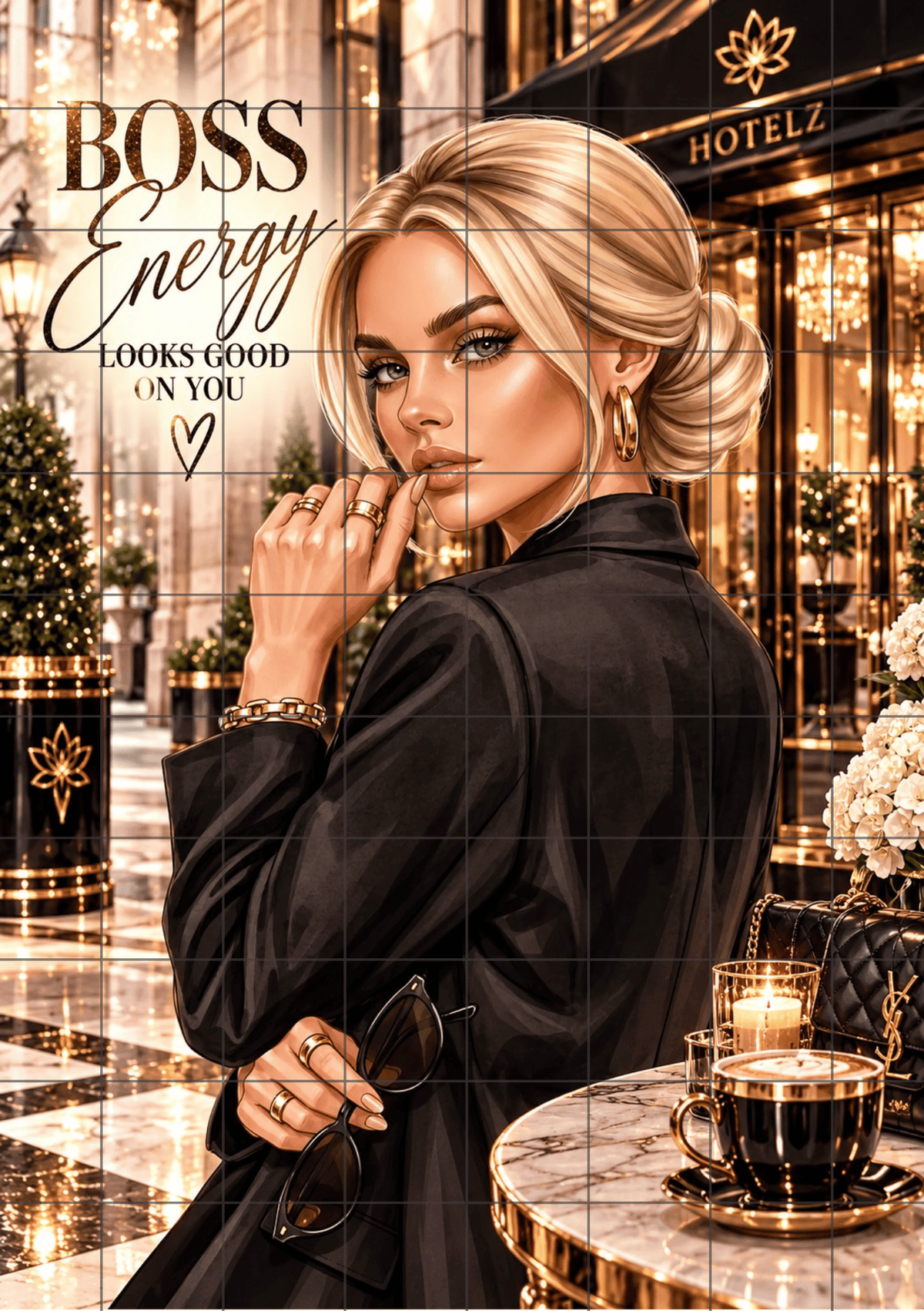 Hotel Guest | Boss Beauties | A5 Printable | Printable Planner Dashboard