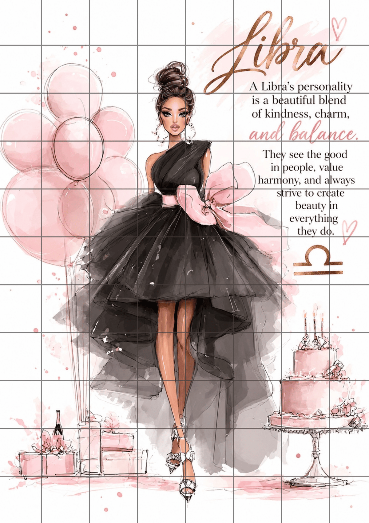 Libra Planner Dashboards | 4 Designs | A5 Collection | Digital Download