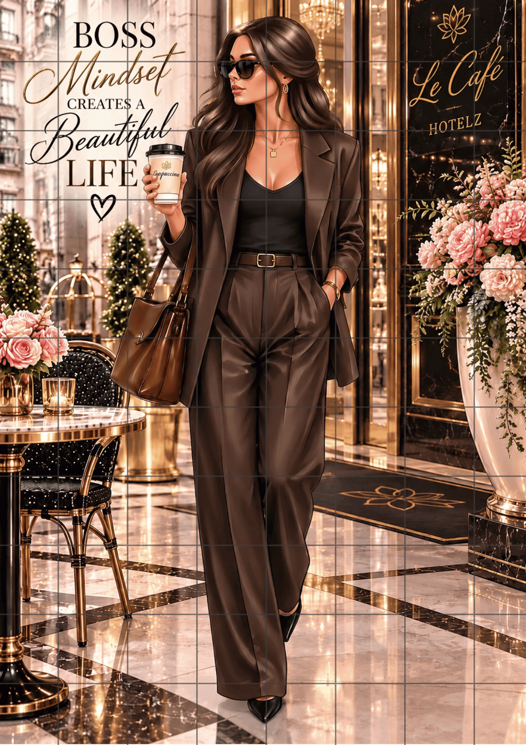 Hotel Guest | Boss Beauties | A5 Printable | Printable Planner Dashboard