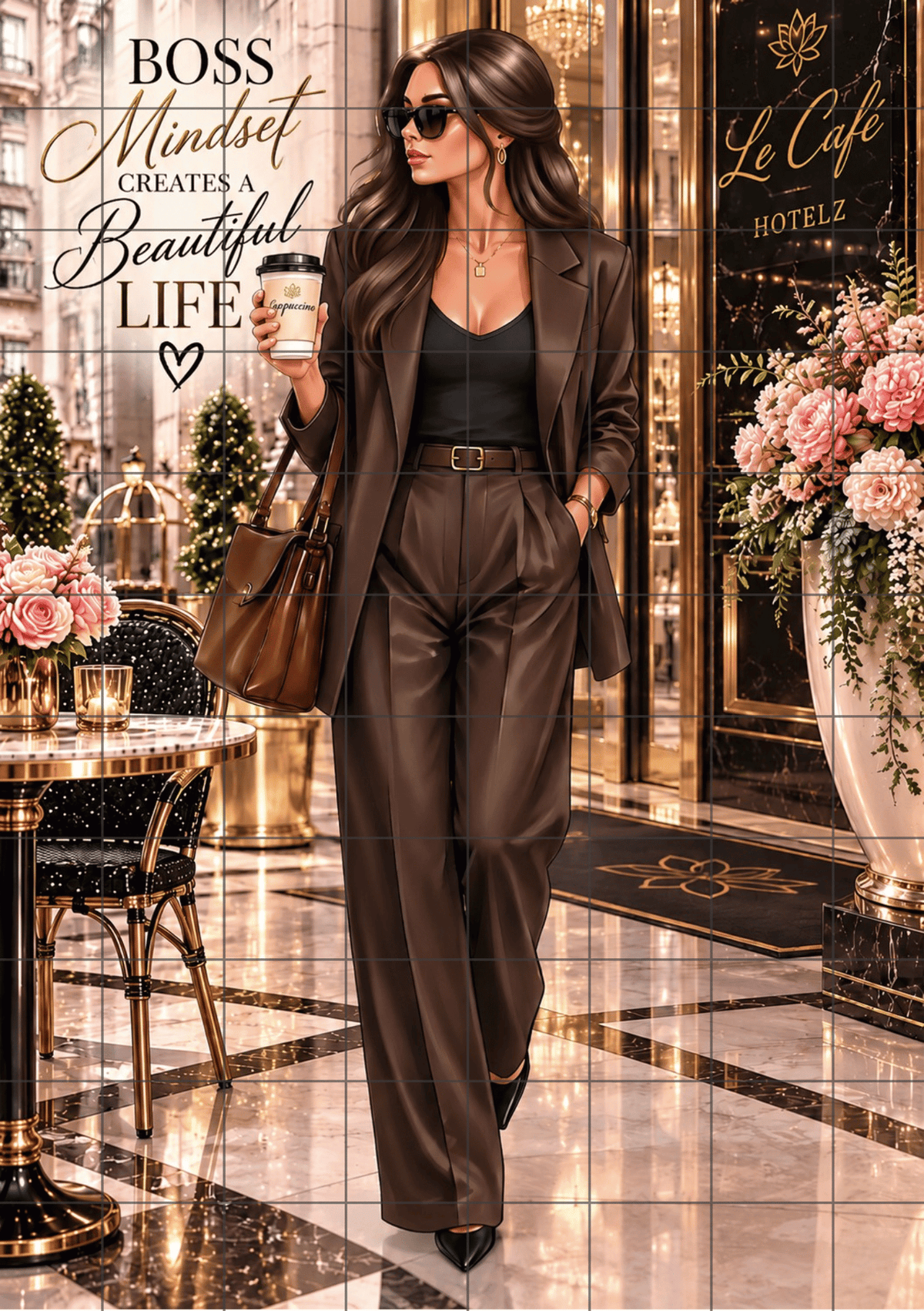 Hotel Guest | Boss Beauties | A5 Printable | Printable Planner Dashboard