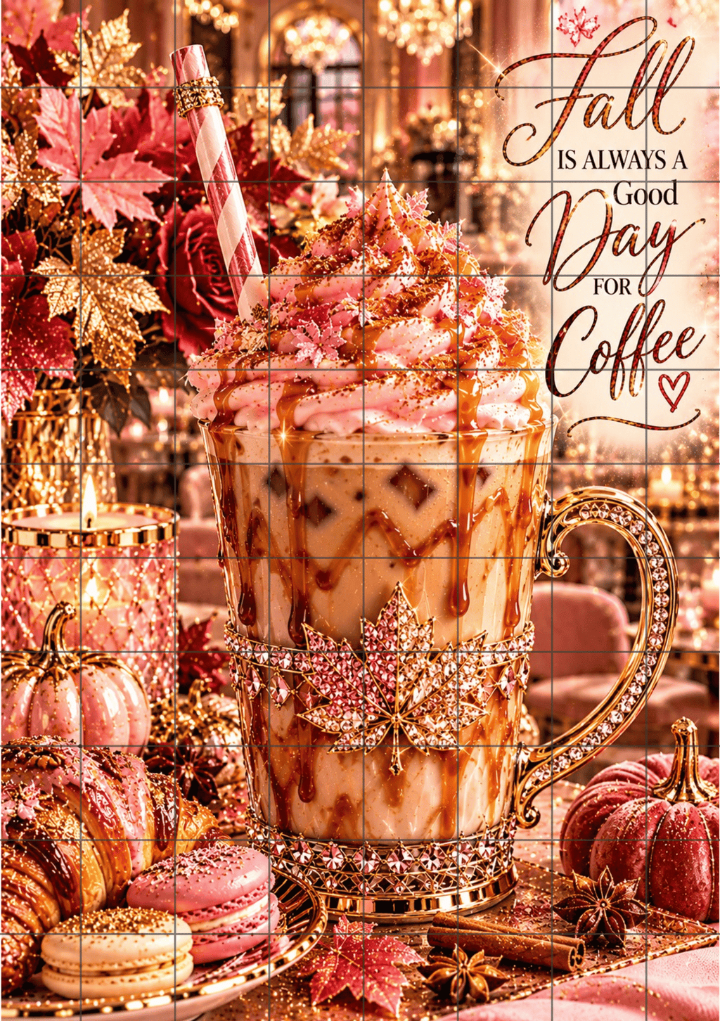 Fall Coffee Bliss | A5 Printable | Printable Planner Dashboard