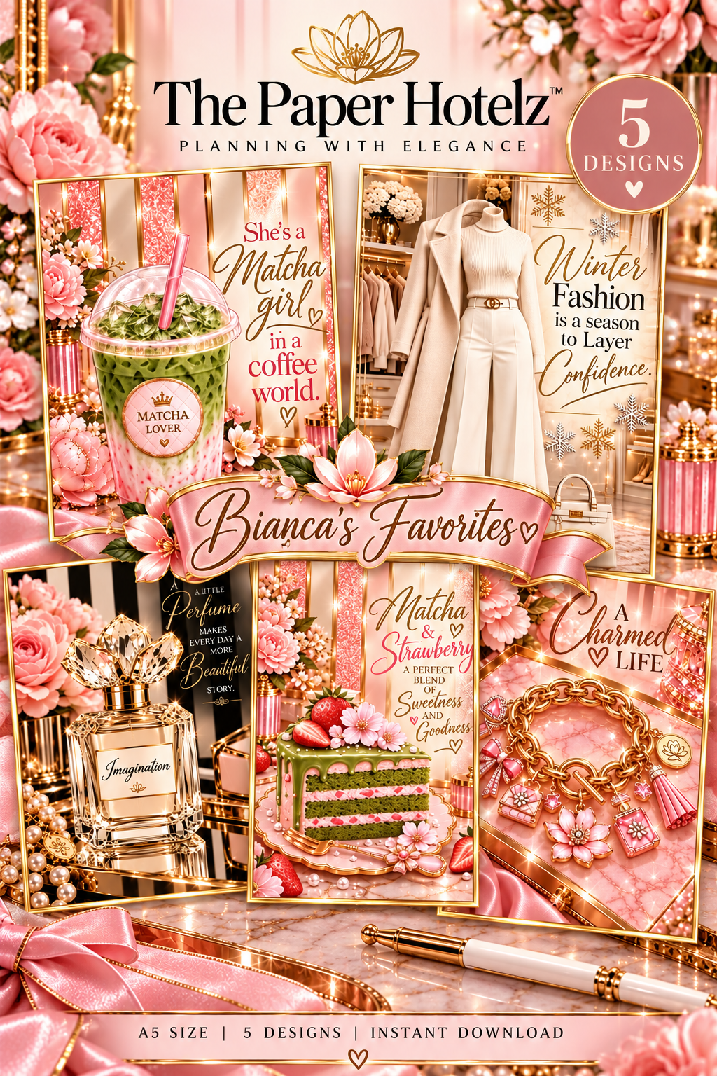 Bianca's Favorites Collection | Vol. 1 | Complete Planner Dashboard Collection Bundle