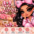 Chibi Libra Luxe Pink Dashboard | A5 Printable | Printable Planner Dashboard