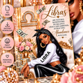 Libra Money & Abundance Dashboard | A5 Printable | Printable Planner Dashboard
