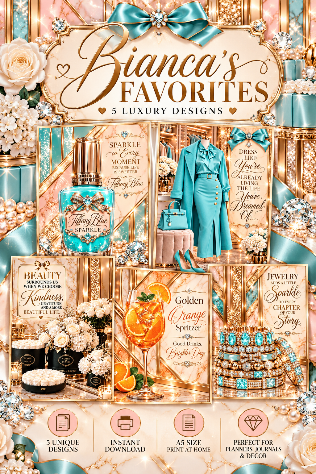 Bianca's Favorites Collection | Vol. 2 | Complete Planner Dashboard Collection Bundle