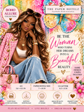 Boho Allure Collection | BE THE WOMAN | Printable Planner Dashboard