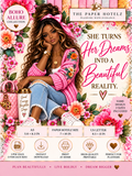 Boho Allure Collection | HER DREAMS | Printable Planner Dashboard