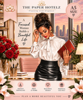 CEO Energy | Poised for Success | Printable Planner Dashboard