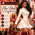 Fall in New York | A5 Printable | Printable Planner Dashboard