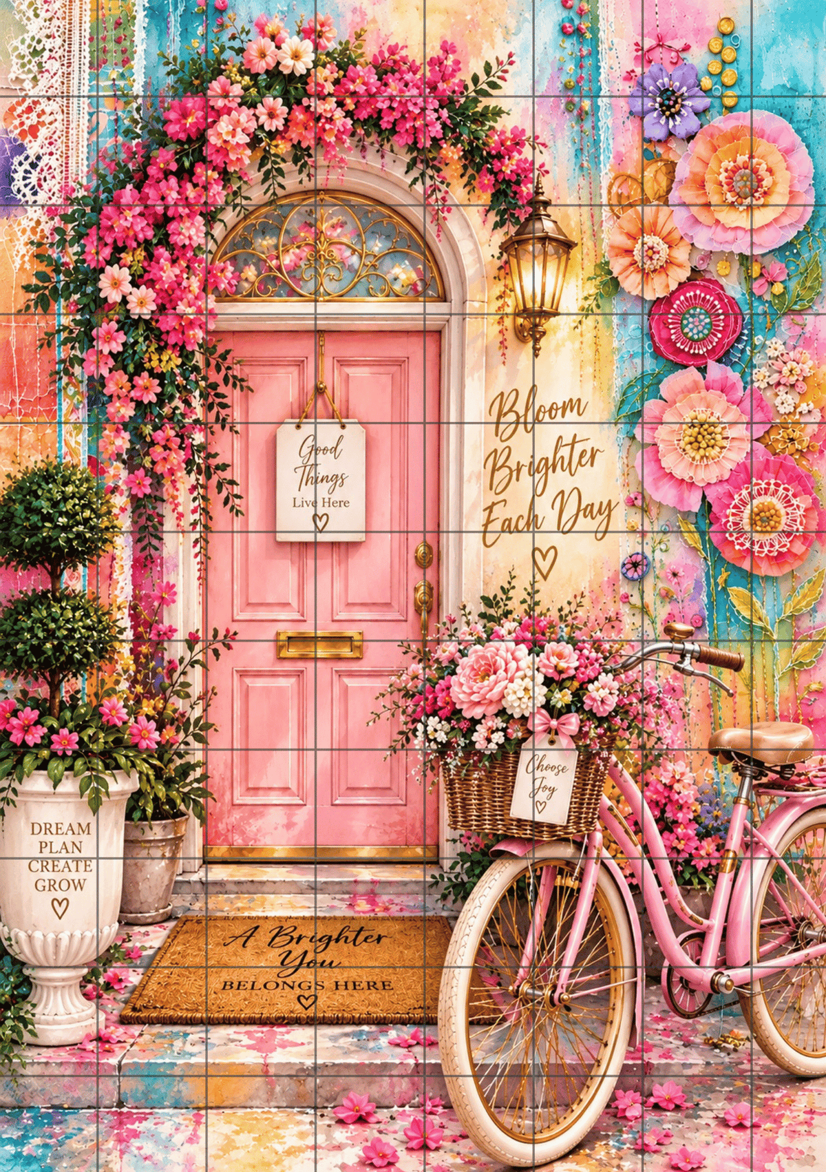 Boho Allure Collection | WANDER & BLOOM | Printable Planner Dashboard