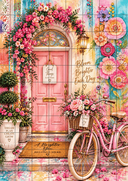 Boho Allure Collection | Bloom Brighter | Printable Planner Dashboard